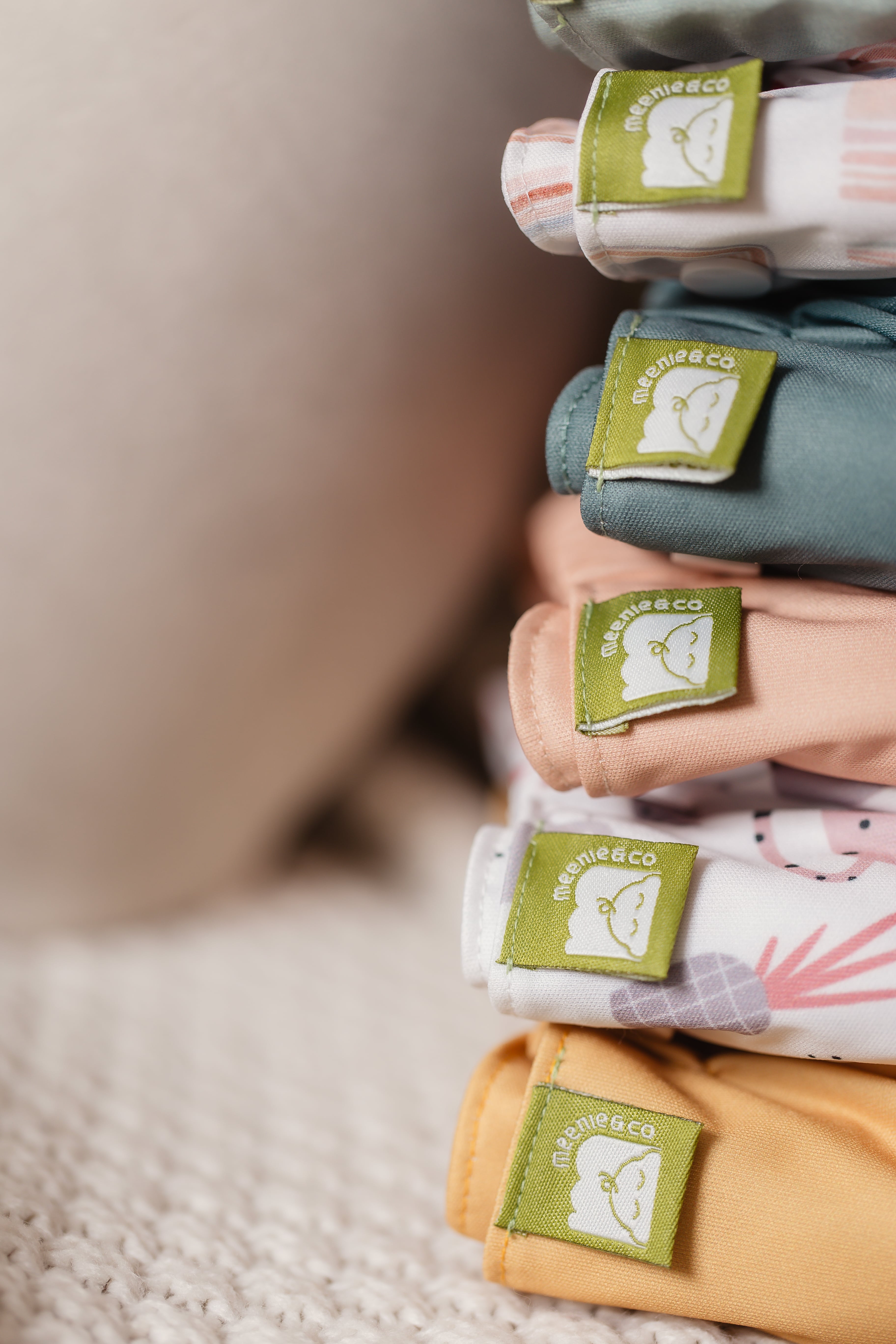 Light Gray - Meenie & Co 2.0 Cloth Diaper