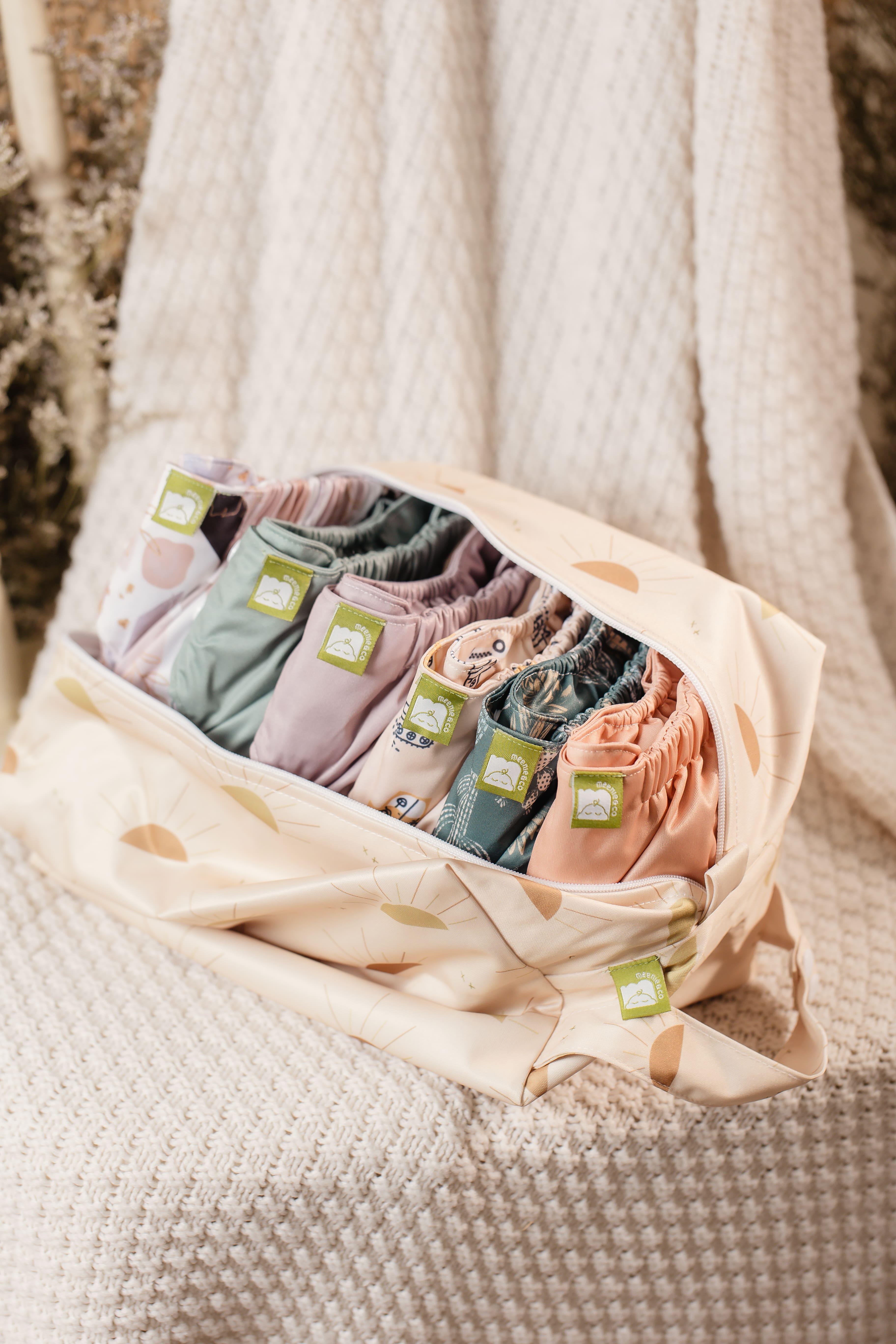 Almond Hush - Meenie & Co 2.0 Cloth Diaper