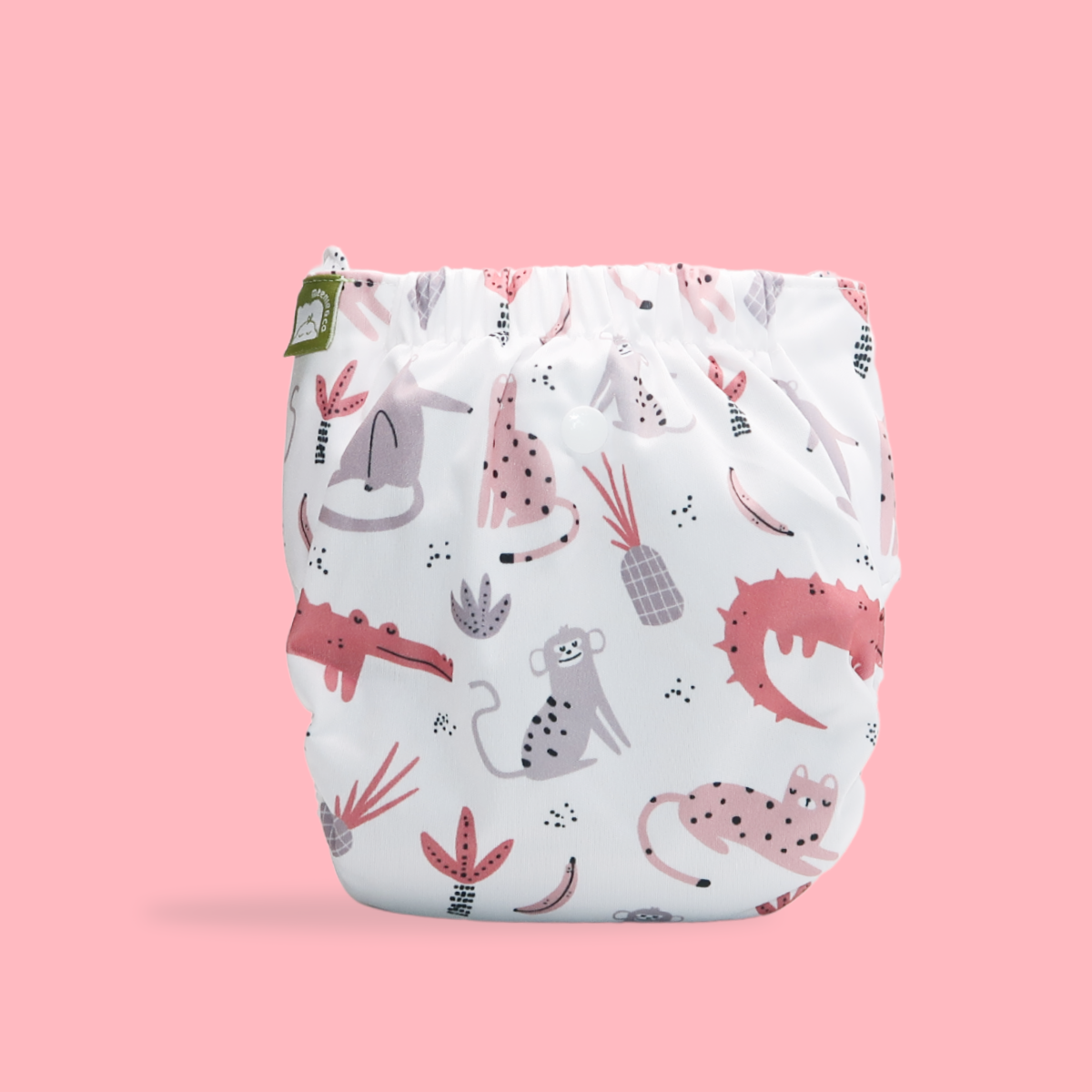 Cheeky Jungle - Meenie & Co 2.0 Cloth Diaper