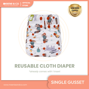 Doggies - All In One Reusable Nappy