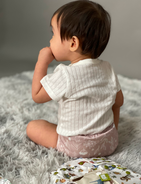 Elliephant Dreams - All In One Reusable Nappy - Meenie & Co.