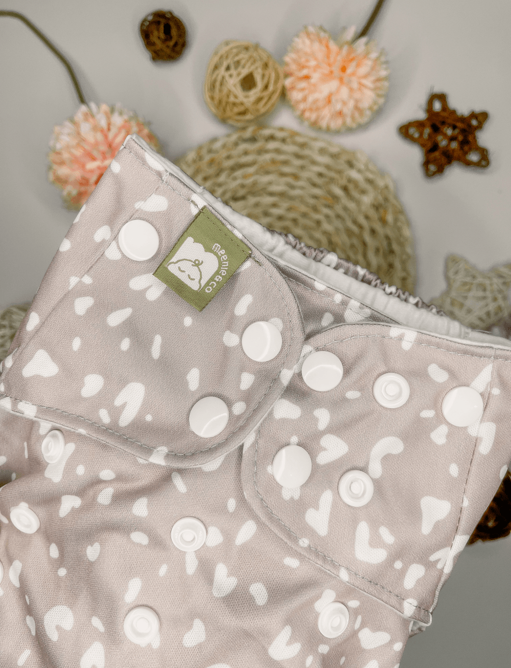 Clemmie - All In One Reusable Nappy - Meenie & Co.