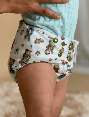 Boho Wild - All In One Reusable Nappy - Meenie & Co.