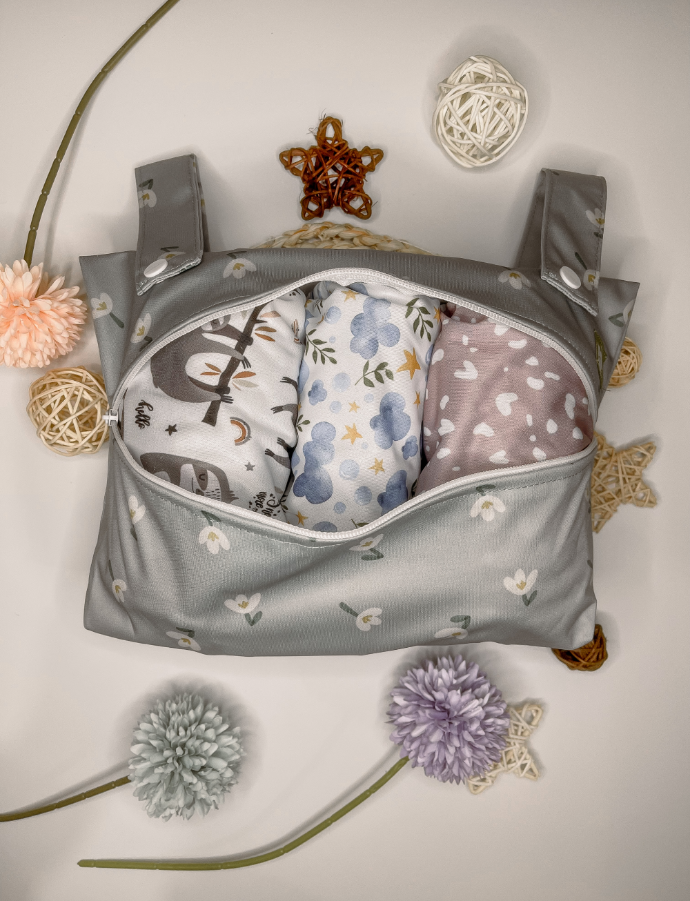 Mini Wetbag - Ditsy Daisy - Meenie & Co.