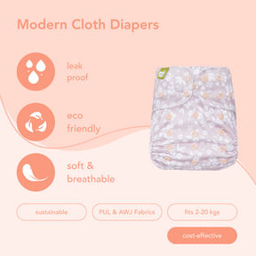 Brianna - All In One Reusable Nappy