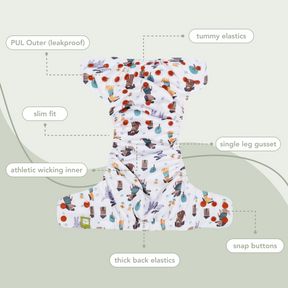 Chickie - All In One Reusable Nappy