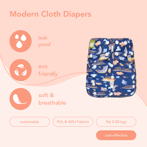 Nighttime - All In One Reusable Nappy