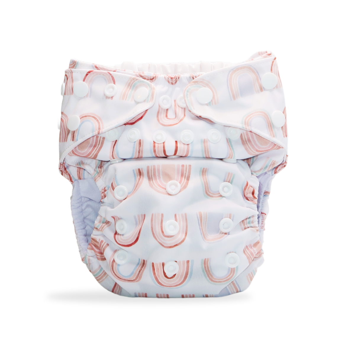 Pastel Rainbows - Meenie & Co 2.0 Cloth Diaper