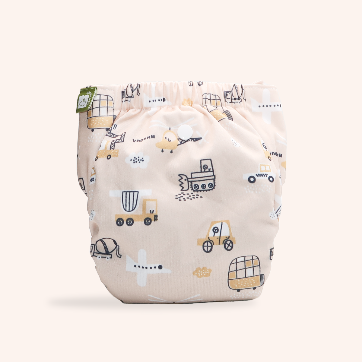 Peach Vehicles - Meenie & Co 2.0 Cloth Diaper