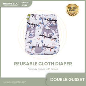 Raccoons - All In One Reusable Nappy