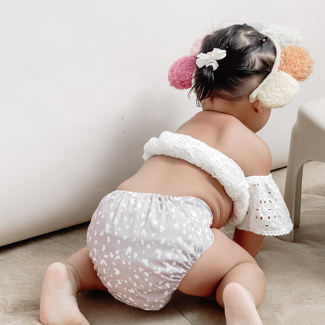 Elliephant Dreams - All In One Reusable Nappy